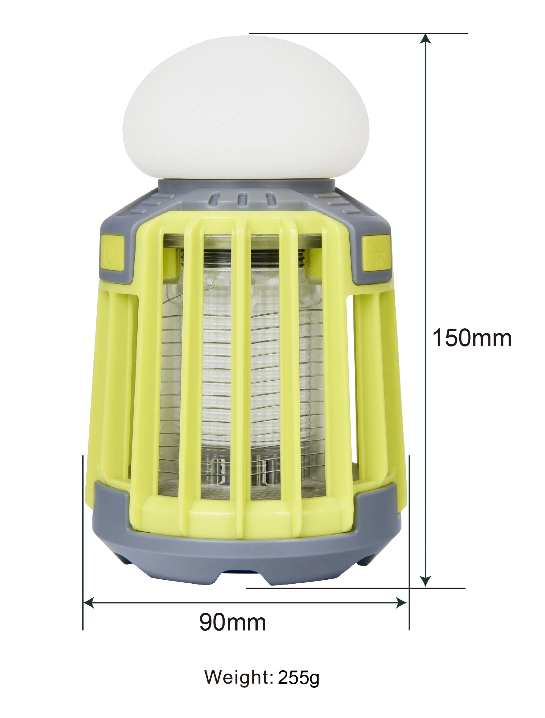 UV Light & Mosquito Killer Lamp Waterproof Attract Tablet Zapper Light