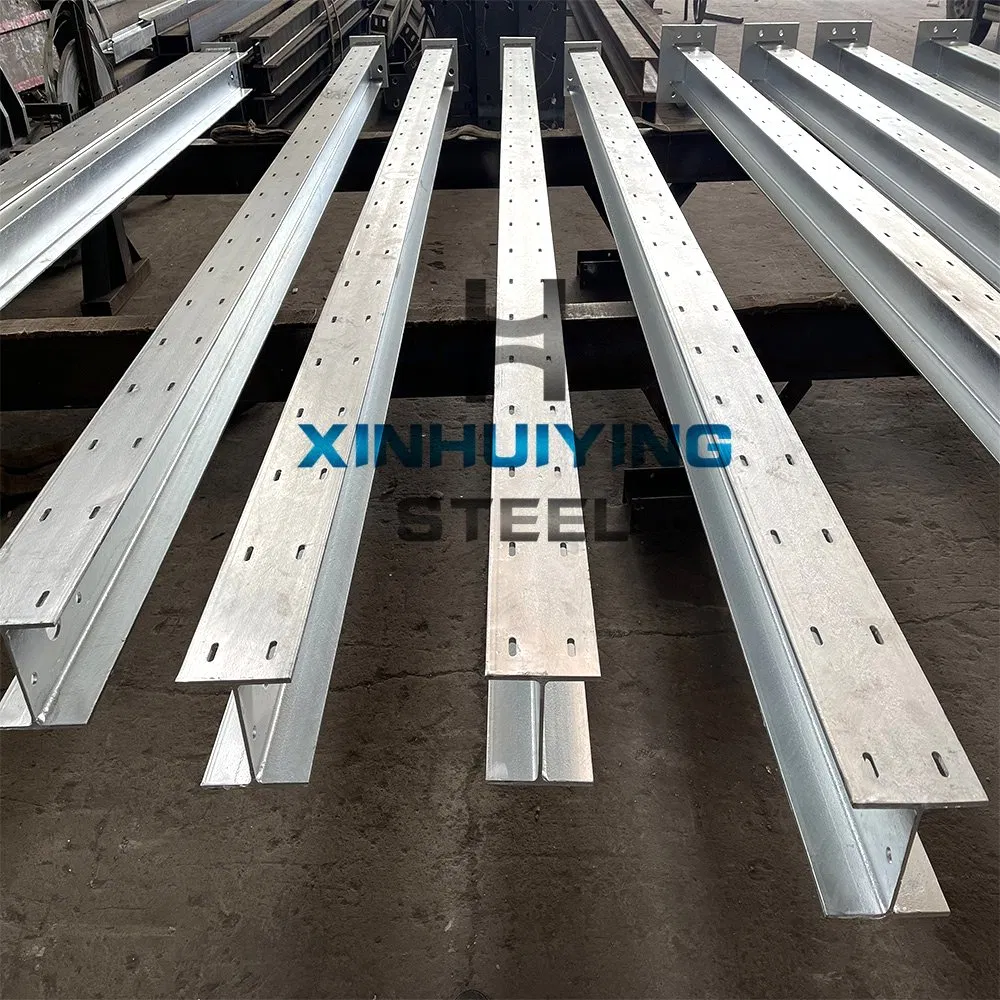 Custom Steel H Post Galvanized H Section Commercial Fencing Post Base Plate