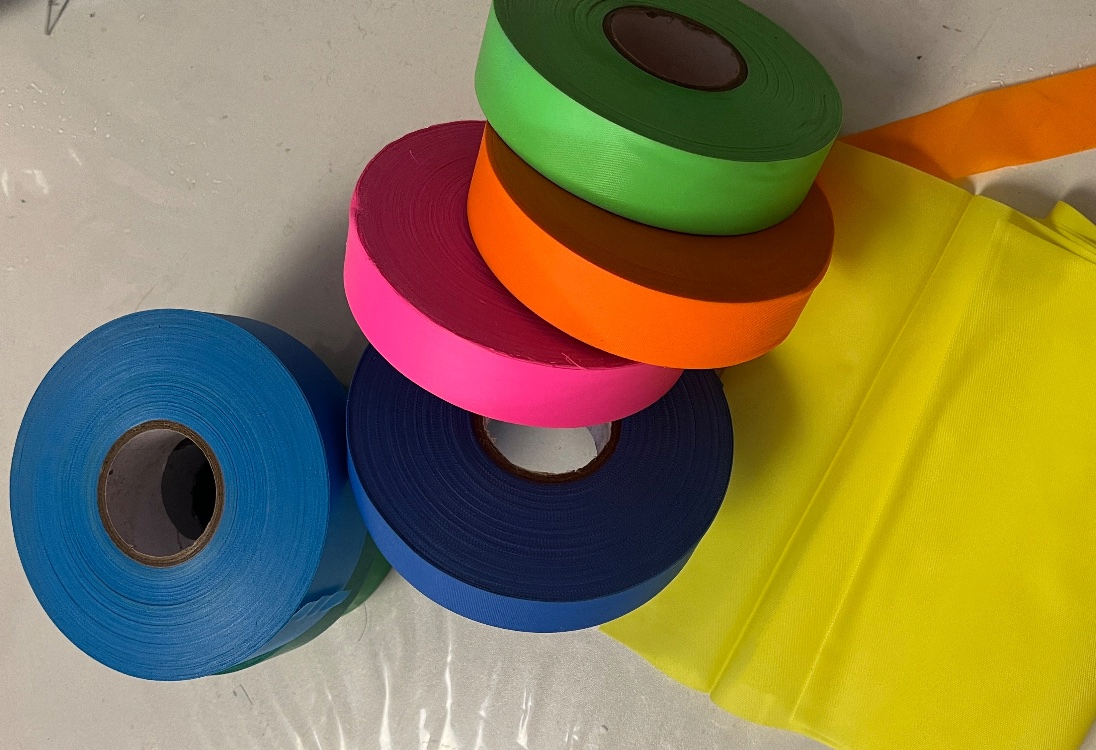 PVC Band Tapes Olive Green Flagging Tape