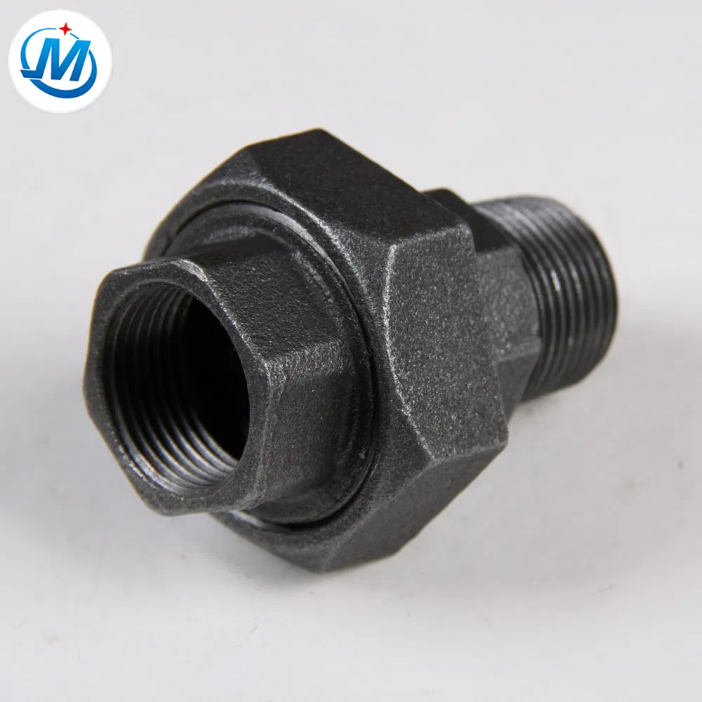 Art. 341-ISO U12 Union, Taper Seat, M/F Thread Malleable Iron Pipe Fitting