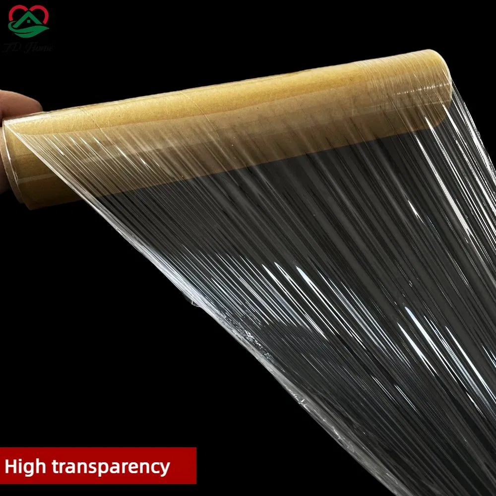 45cm*500m Food Grade PVC Anti Fog Clear Jumbo Roll Cling Film, 10um