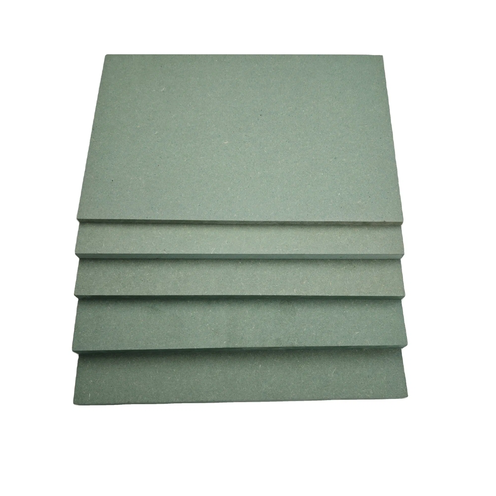 Green MDF Board Cheap Hmr Sheet Moisture Resistant Waterproof 18mm Mr HDF for Furniture