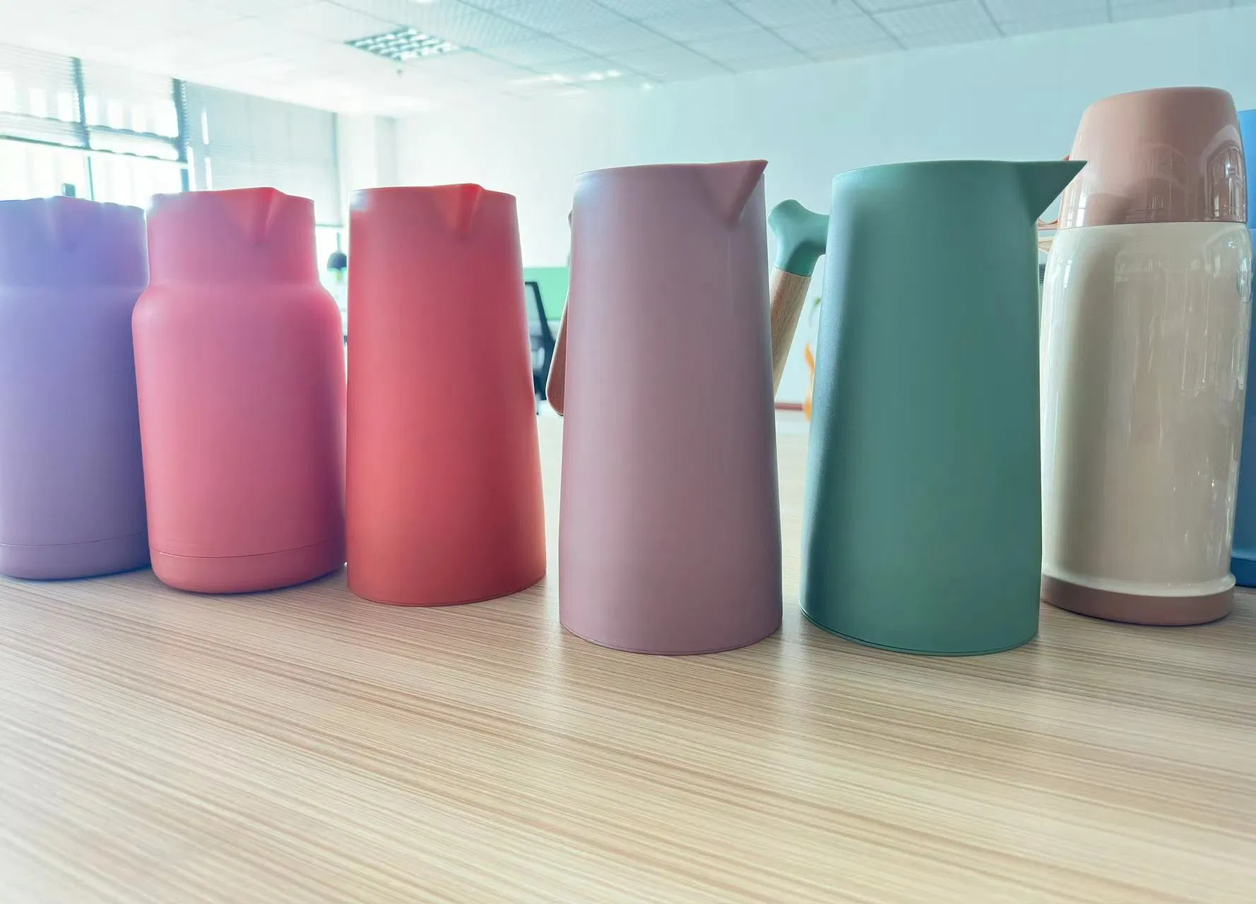 1L Stainless Steel Plastic Stainess steel Coffee Pot, Vacuum Flask, Vacuum Thermos