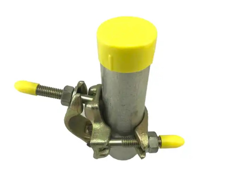 Yellow Plastic Scaffolding Fastener Cover Tube Safety Cover Tube Cap