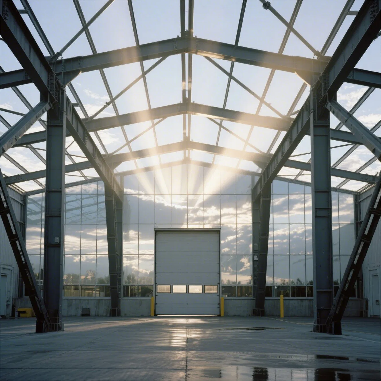 Customizable Heavy-Duty Steel Warehouse Designed for Extreme Weather Resilience