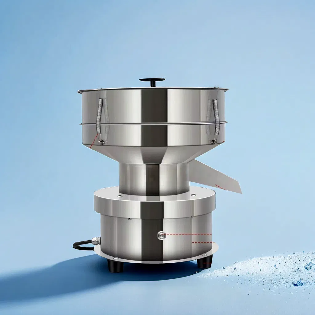 High-Efficiency Rotary Vibrating Screening Machine Circular Mesh Vibrating Screen Ss Vibrating Screening Machine for Industrial Use