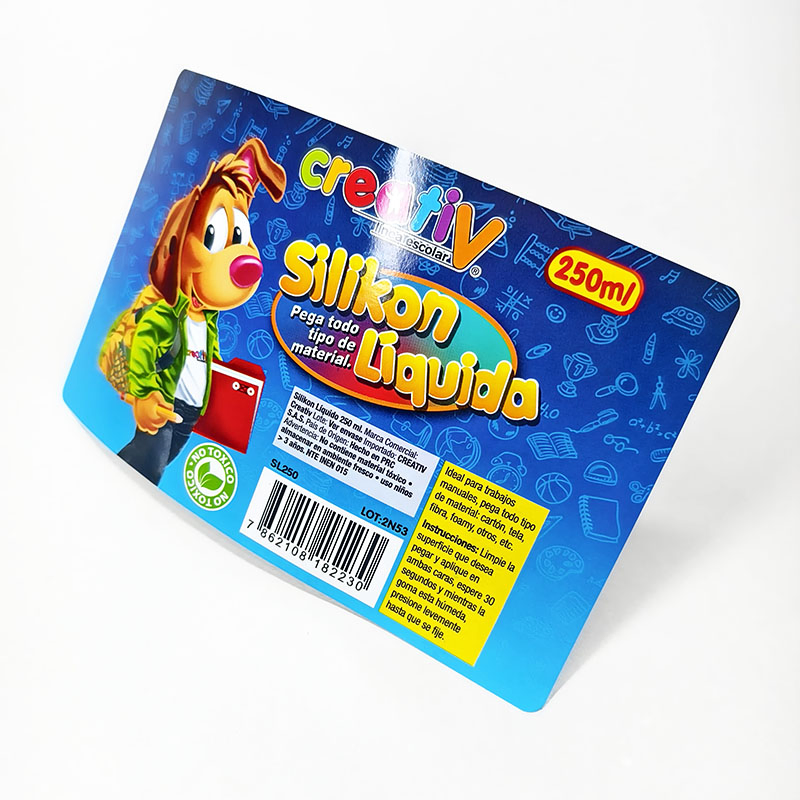 PVC Pet PE Synthetic Paper Material Sticker Printing Eye-Catching Customized Self-Adhesive Label