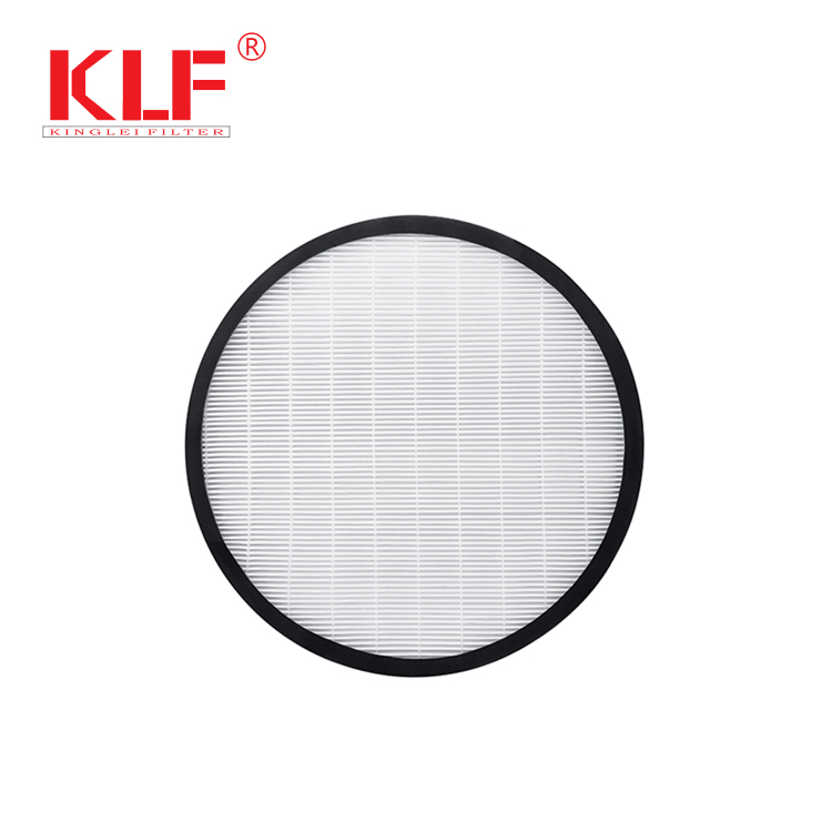 Round HEPA Air Clean Filter Air Purifier Parts HEPA Active Carbon Filter