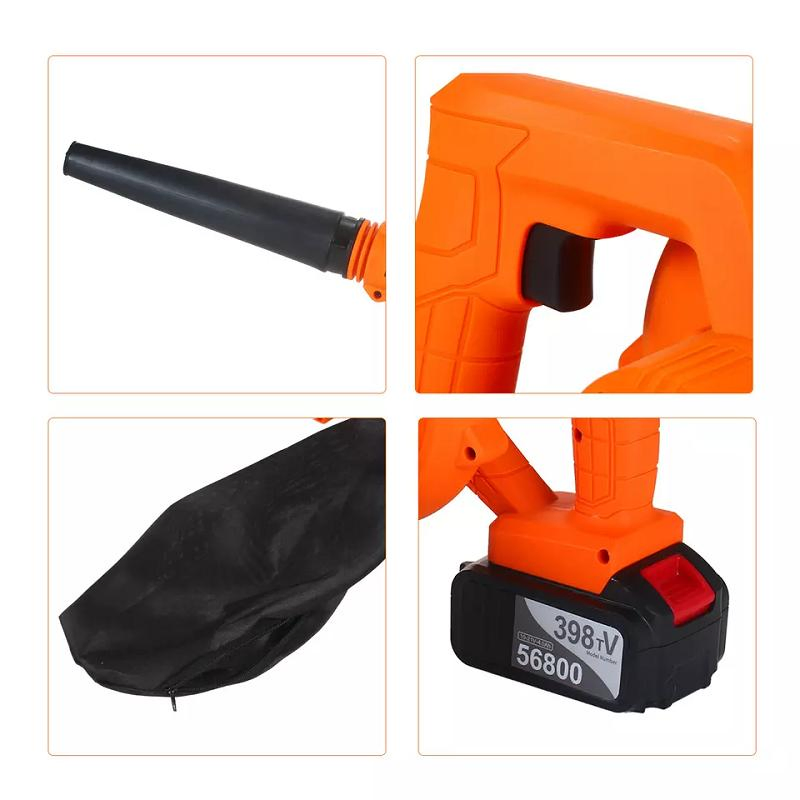 18V Garden Tools Lithium Electric Battery Blower Suction Blowing Dual-Purpose Blower