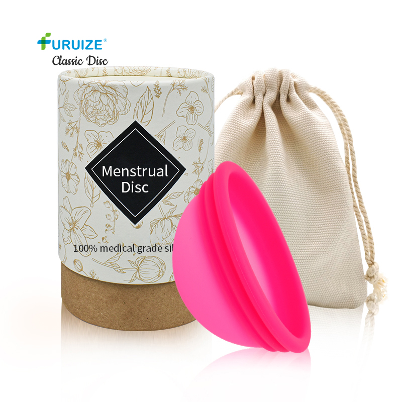ISO CE FDA Soft Menstrual Disk Menstrual Disc Medical Grade Menstrual Disco for Women