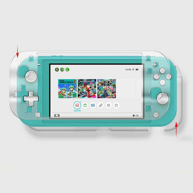 Чехол для Nintendo Switch Lite прозрачный жесткий