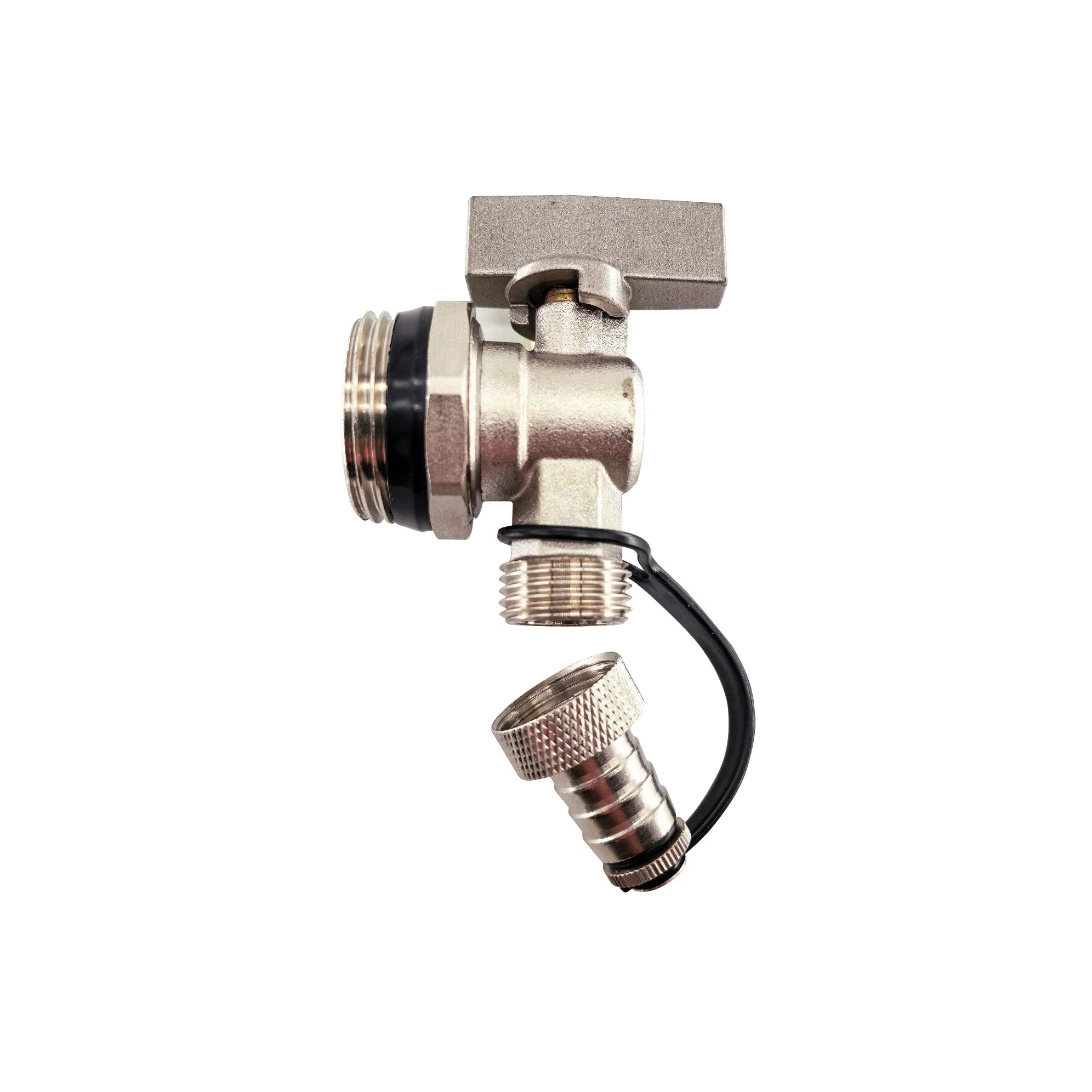 Floor Heating Drain Valve Brass Large Flow Household Floor Heating Air Vent Valve