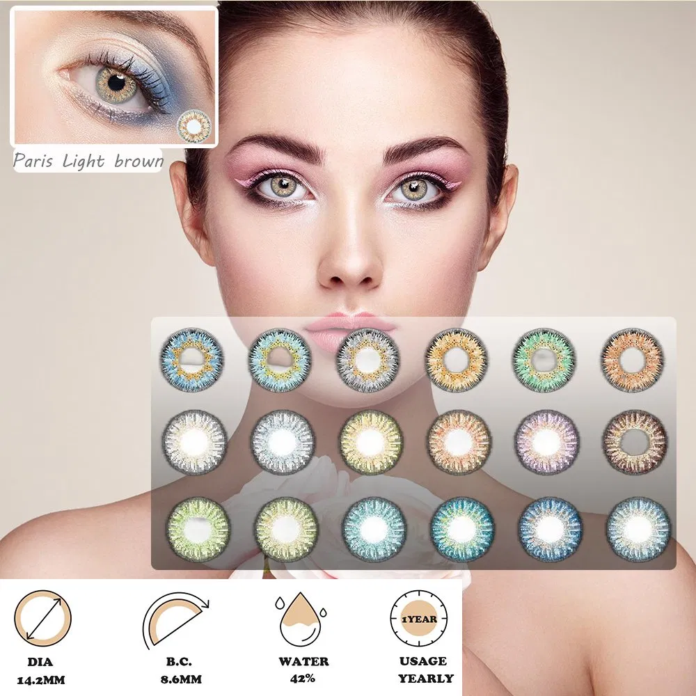 10PCS/Box Daily Contact Lenses for Eyes Color