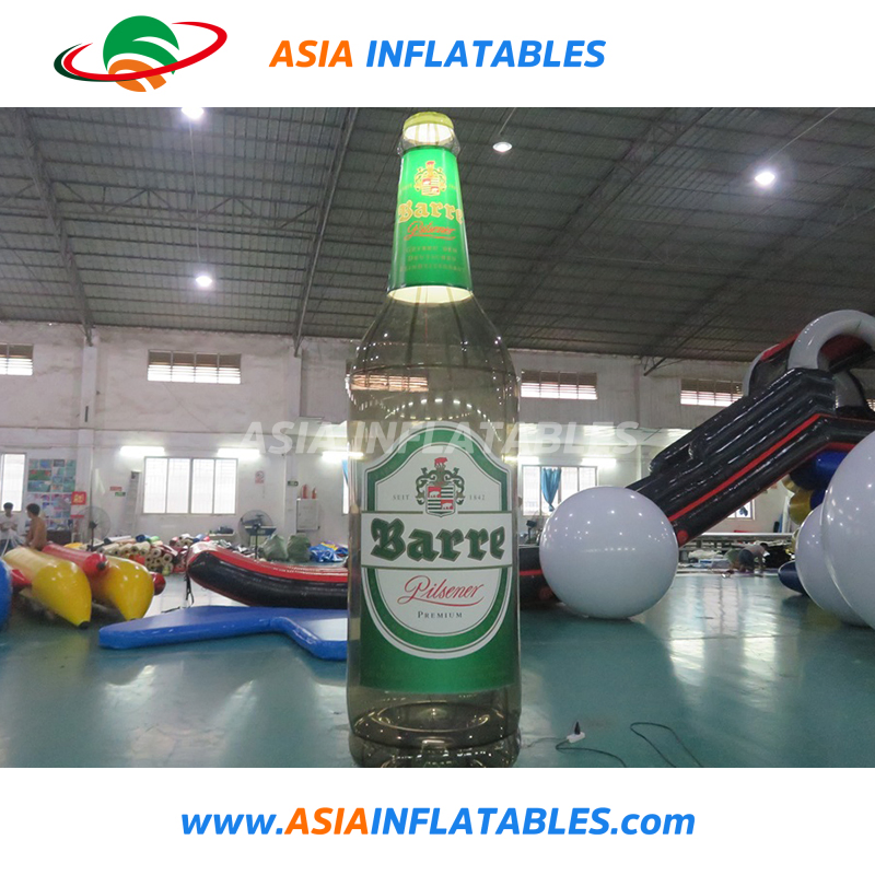 Inflatable Beer Bottle Model, Advertising Inflatable Bottle Replica