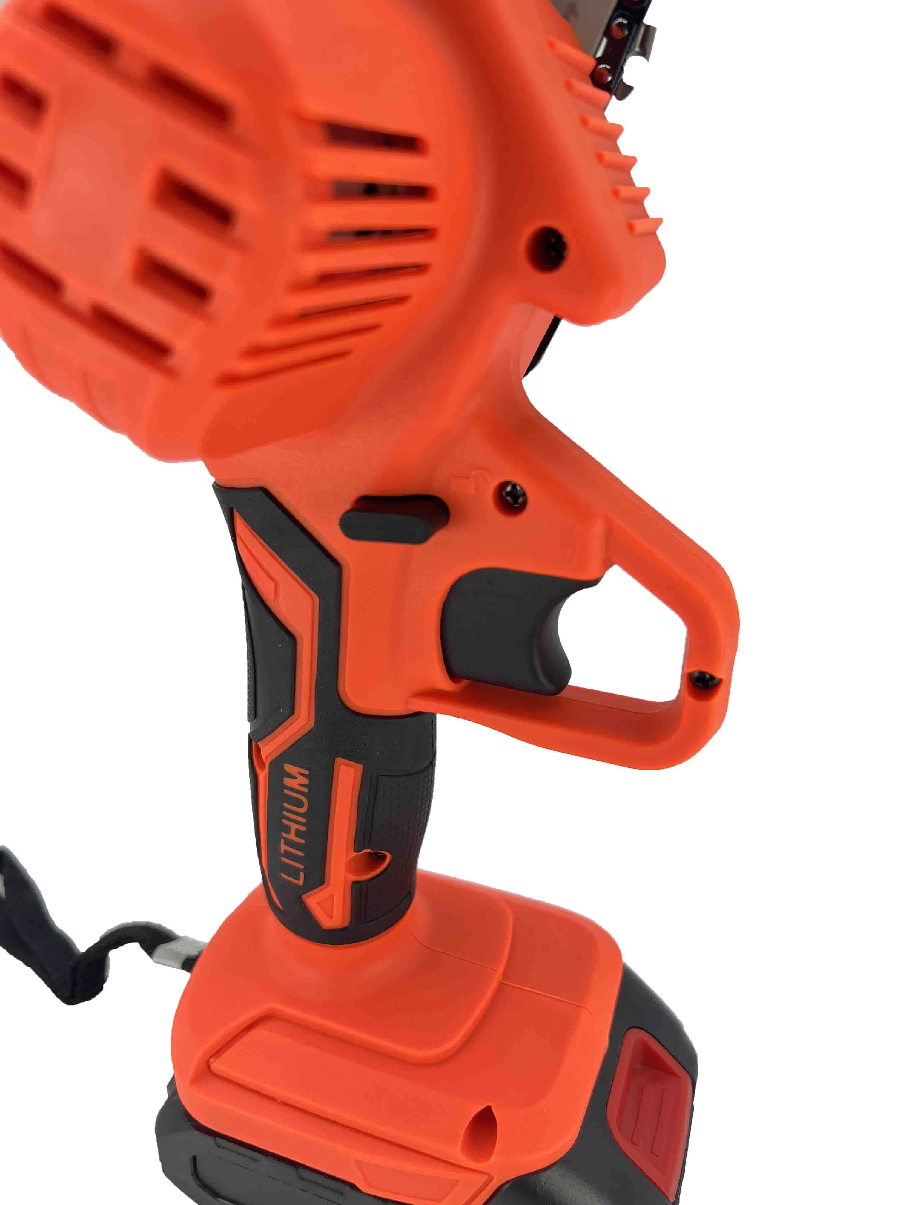 6 Inch Battery Powered, Handheld Portable Electric Chain Saws for Wood Cutting
