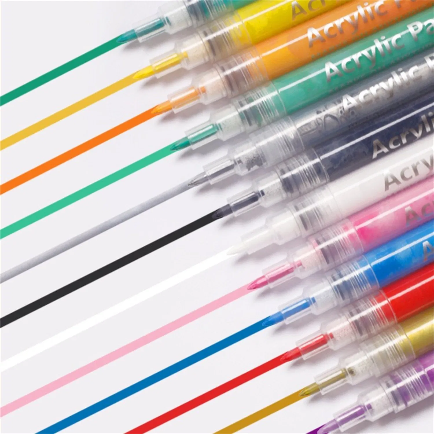 12 Colors Gel Painting UV LED Nail Art Polish Pens Tips Nail Painting Pen Waterproof DIY Graffiti Design Painting Varnish Manicure Adorn Tool
