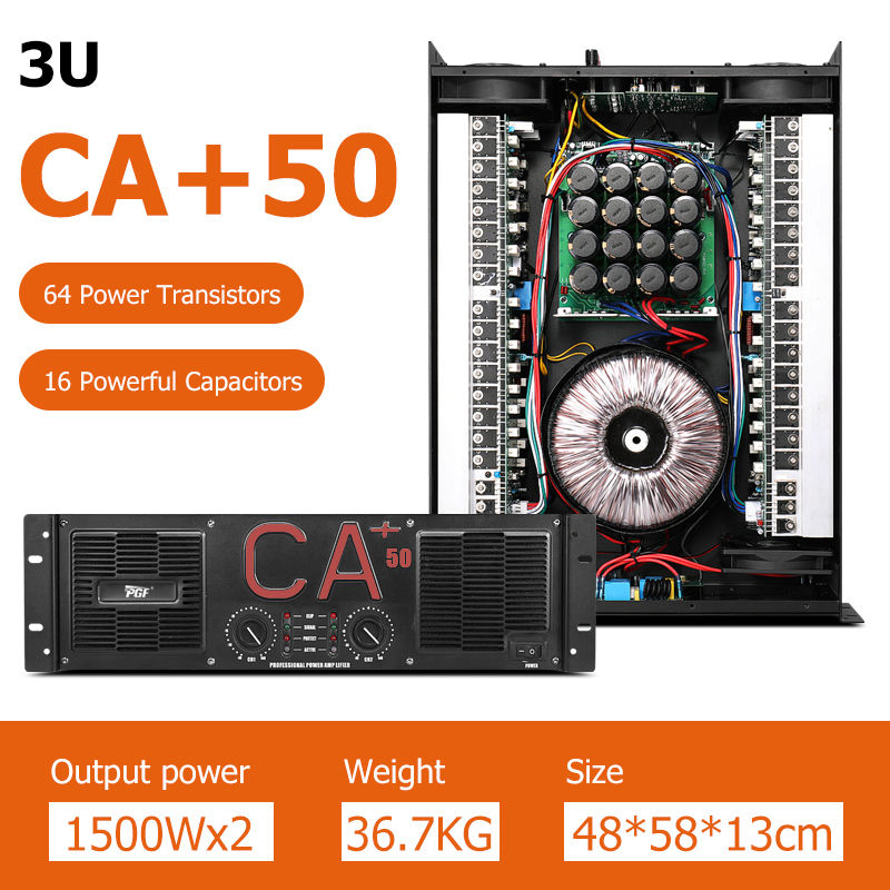 Профессиональный стерео усилитель 2x1500W