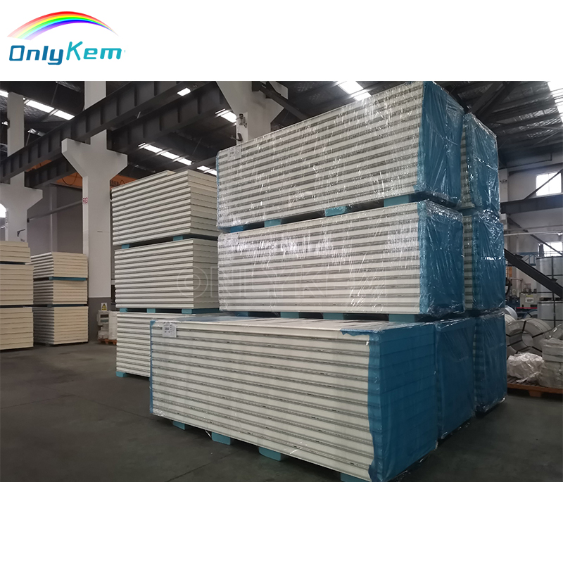 75mm 100mm 120mm 150mm 200mm PUR PIR Sandwich Panel for Roof/Wall