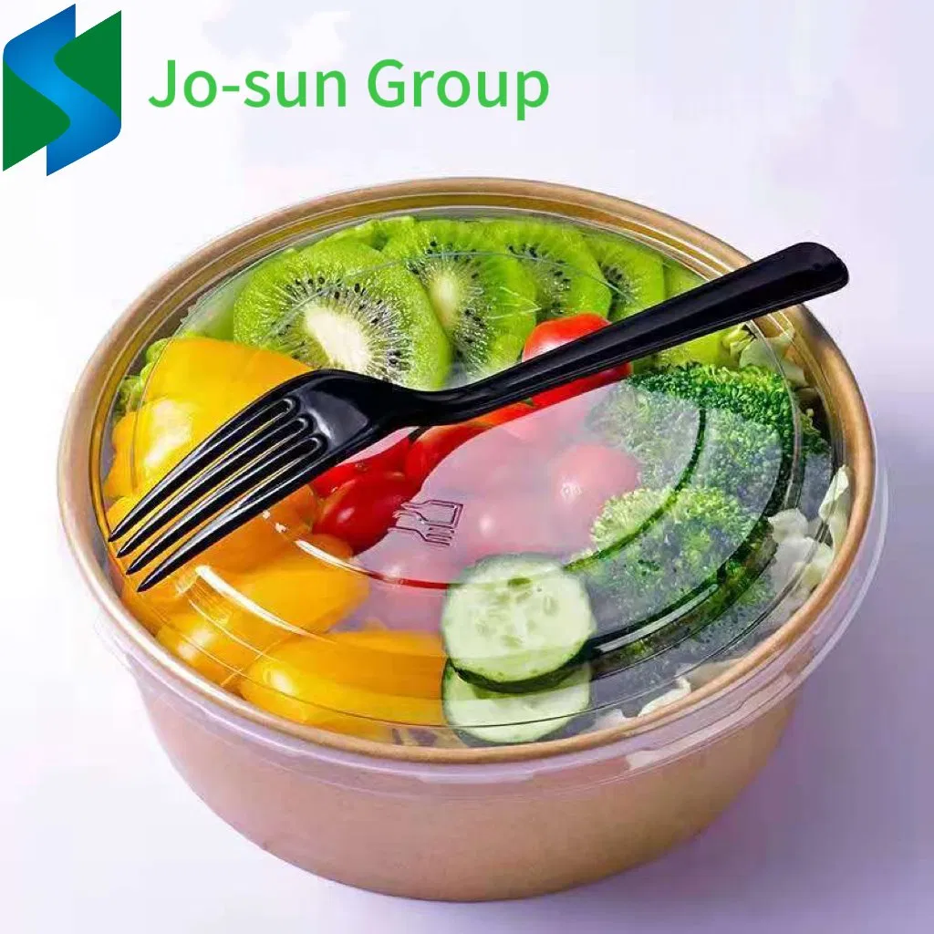 Factory Price Kraft Paper Bowl for Hot/Cold Food Containers Logo Design Fruit Paper Bowl for Picnic