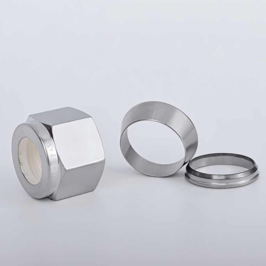 Nai-Lok Super-Duplex Union Elbow Compression Tube Fitting 3/8 Fnpt X 3/8 Tube Stainless Steel Instrumentation Tube Fitting