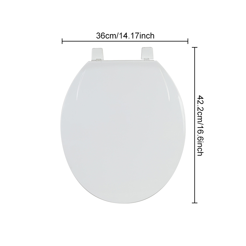 New High Quality European Standard PP Plastic Toilet Seat Cover for Bathroom