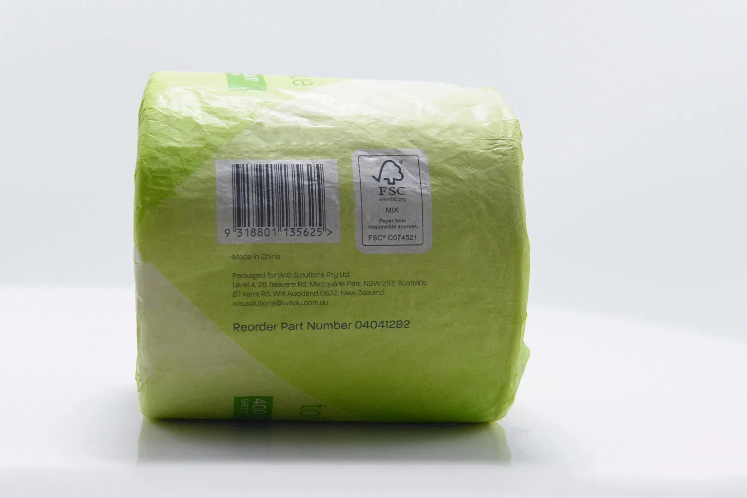 Green Shell Paper Packaging Toilet Paper 100% Native Wood Pulp Toilet Paper