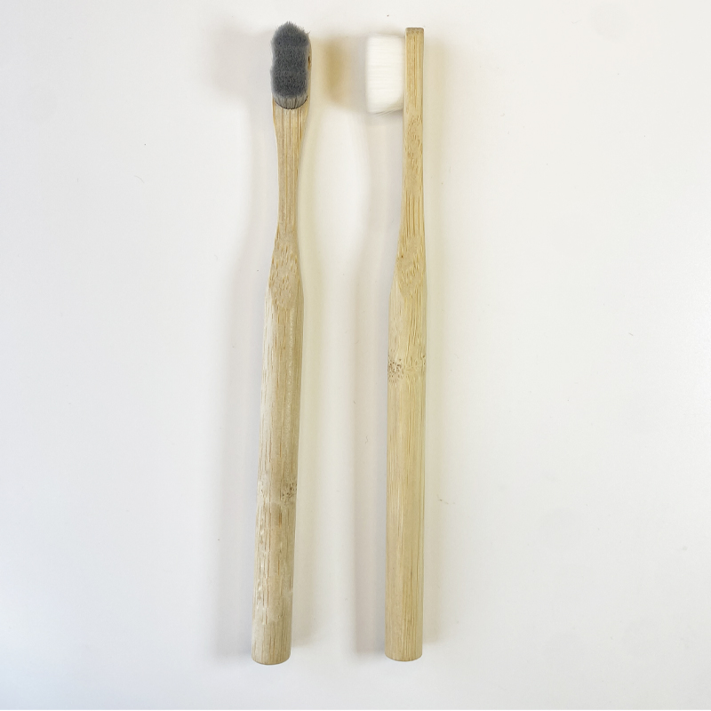 DIY Handle Paper Bag Box Comb Set Kit Travel Hotel Bamboo Toothbrush