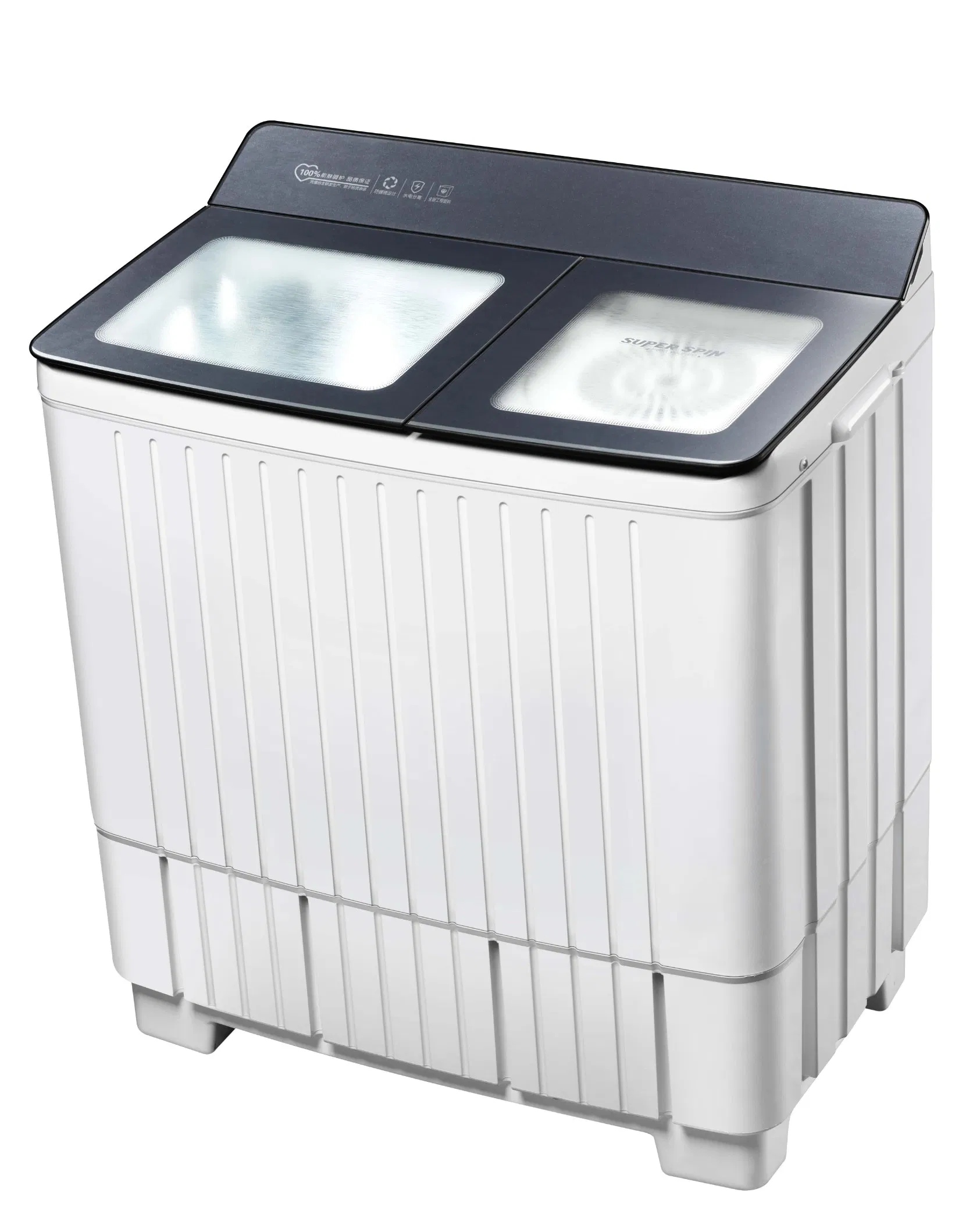 Smart Twin Tub Washer: Speedy Spin, Optional Drain Pump