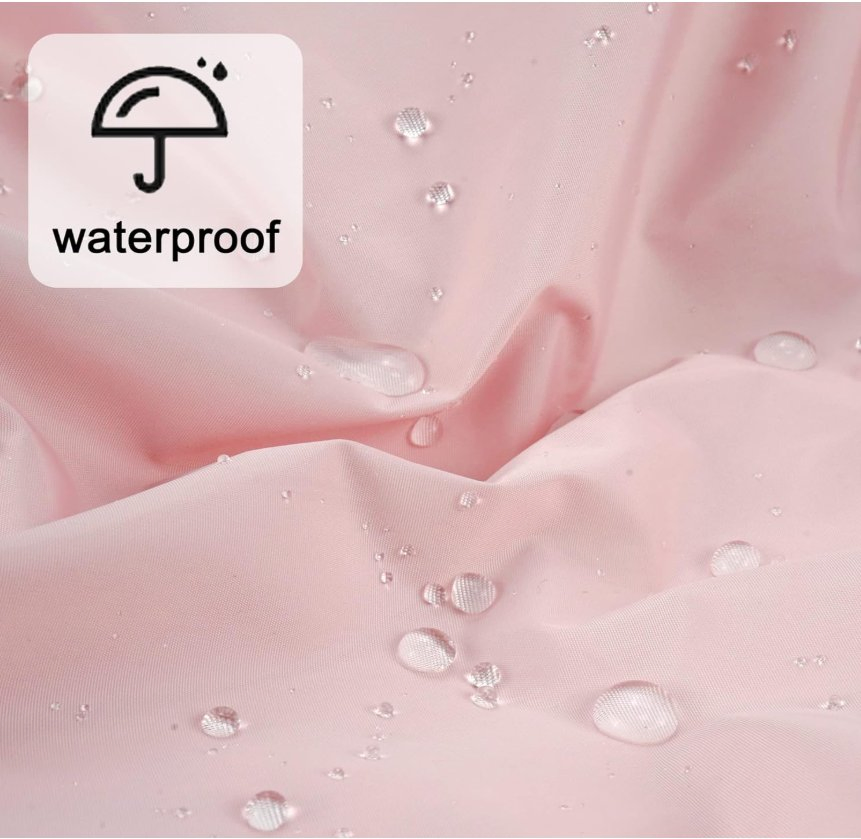 Reusable Shower Cap Large Waterproof Shower Bonnet Bath Hair Hat