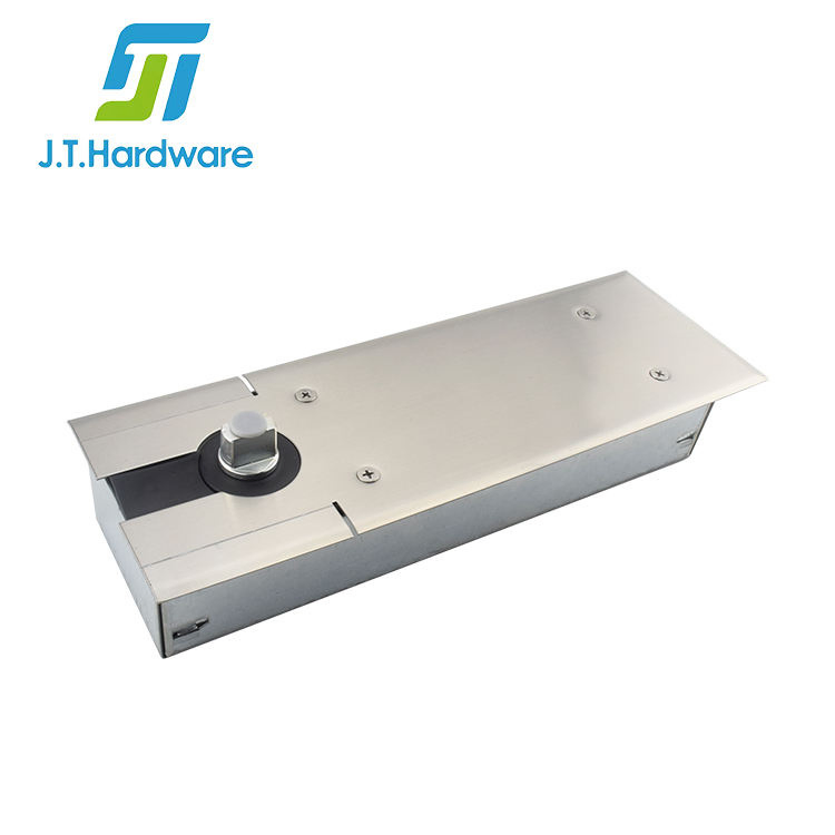 Jthardware Factory Priceadjustable Spring Power 90 Degree Hold Open Floor Mounted Door Closer for Good Price