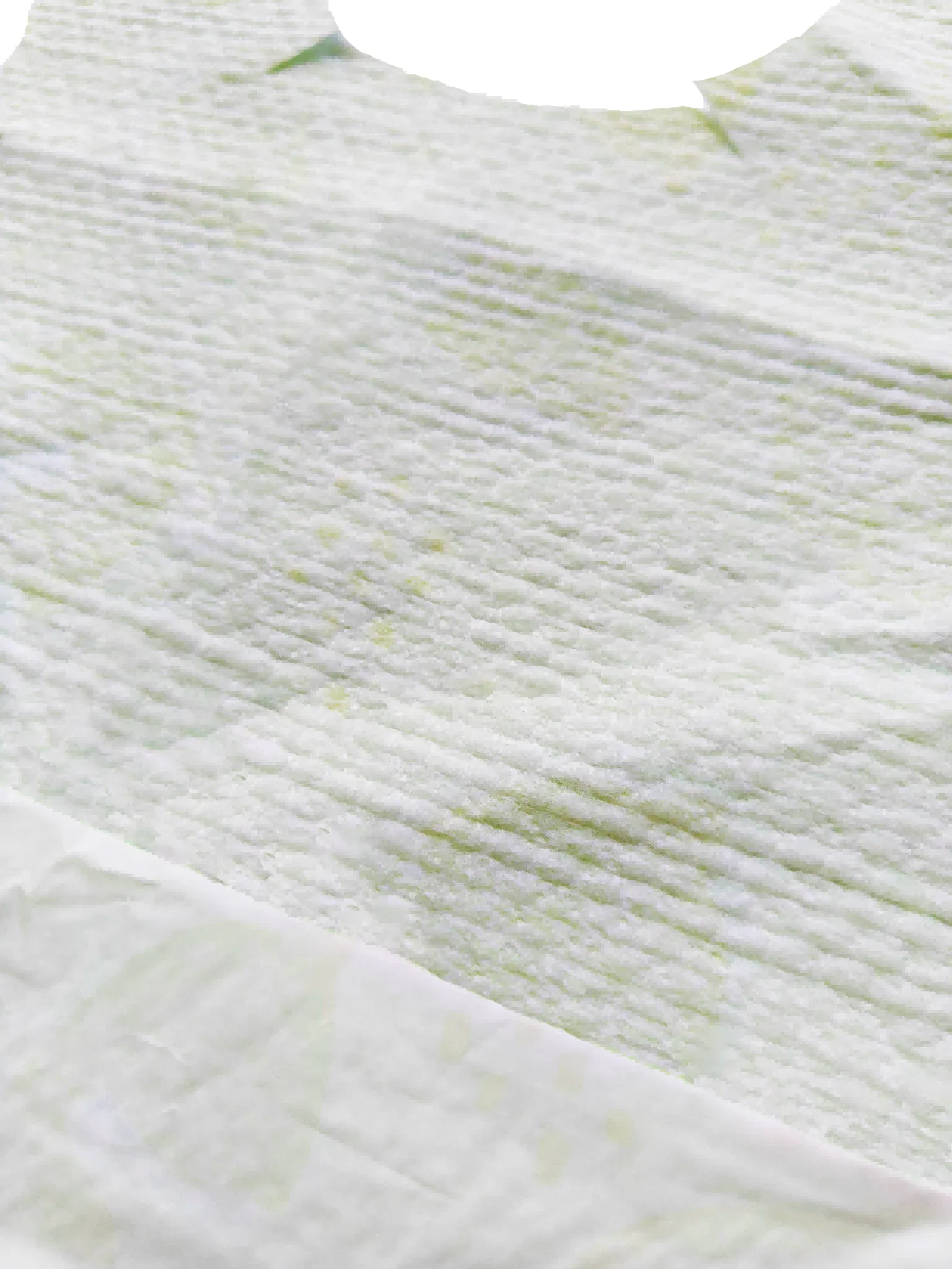 Ergonomic Light Green Non-Woven Adult Bibs-Designed for Incontinence Care