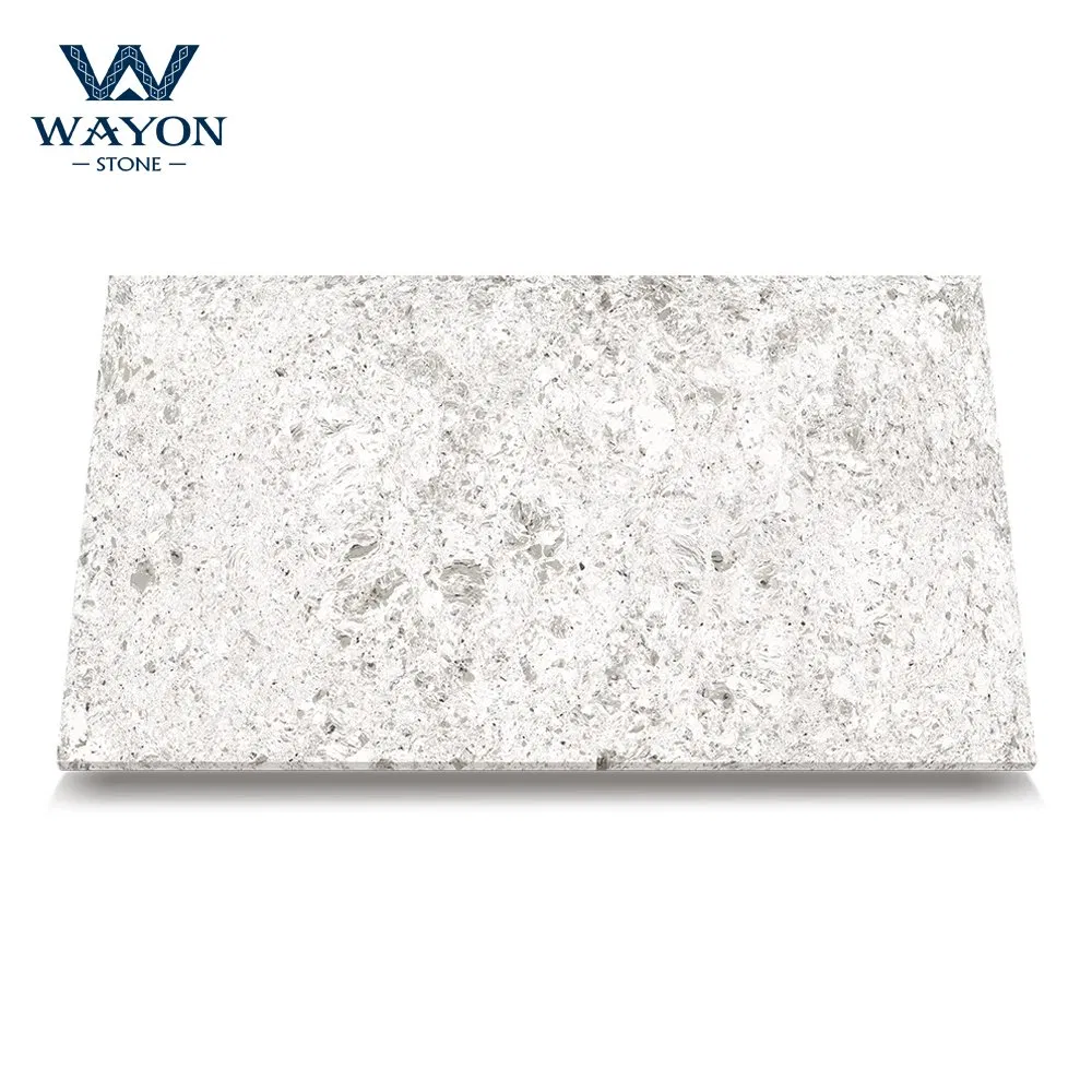 Artificial Stone Quartz Calacatta Prefabricated Kitchen Countertop