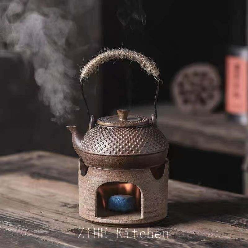 Teapot Coarse Pottery Tea Set High-Grade Tea Stove Tea Warmer Chai Kiln