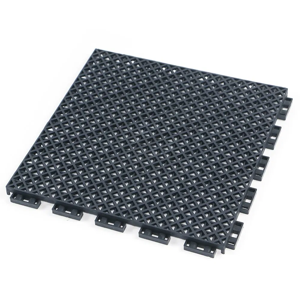 Eco Friendly Non-Slip Bathroom Anti Mat Small Round Hole TPE/PVC Kitchen Balcony Toilet Bath Mats
