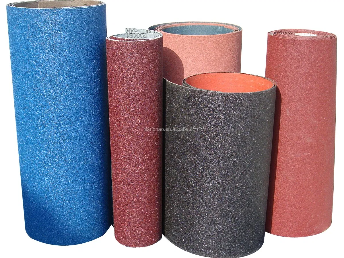 Абразивная шкурка 80 Grit в рулоне для полировки и шлифовки