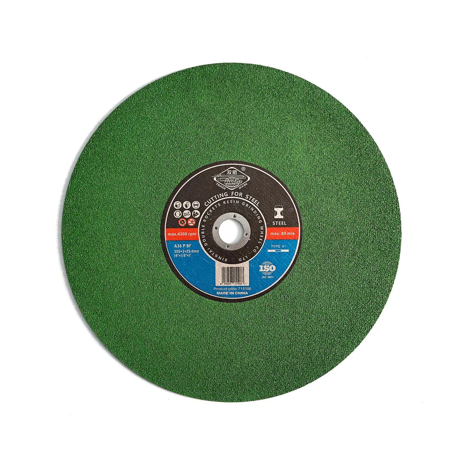 14 Inch 350/355mm Abrasive Cutting Disc Premium Cutting Grinding Disc for Metal Stainless Steel Inox Cut off Wheel
