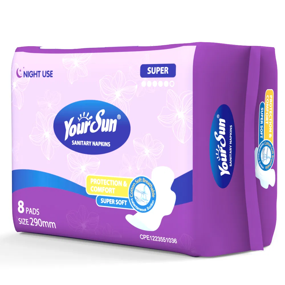 Disposable Feminine Sanitary Towels Menstrual Breathable Lady Pad