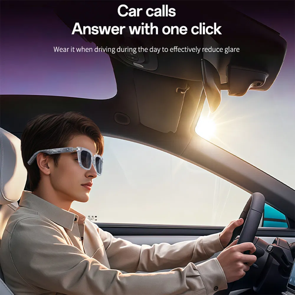 Yesido Io41 Smart Bluetooth Glasses - IP54 Waterproof, HD Call, Open-Ear Audio Comfort