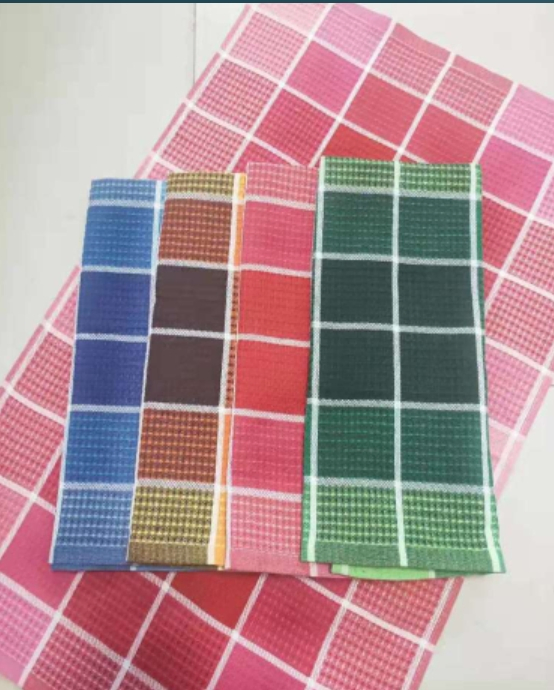Customizable 100% Cotton Tea Towels for Kitchen Cleaning