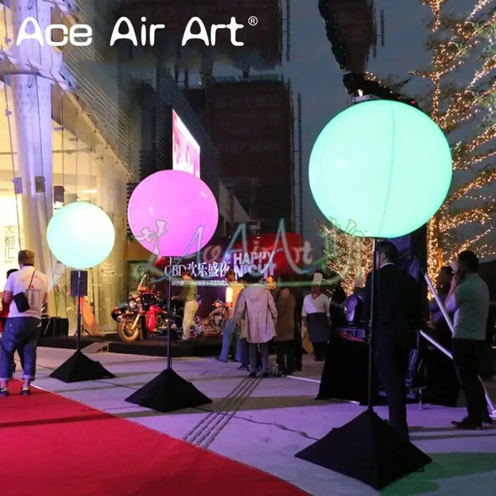 Advertising Event Decoration Inflatable Bracket Balloon Lighting Floor Balloons