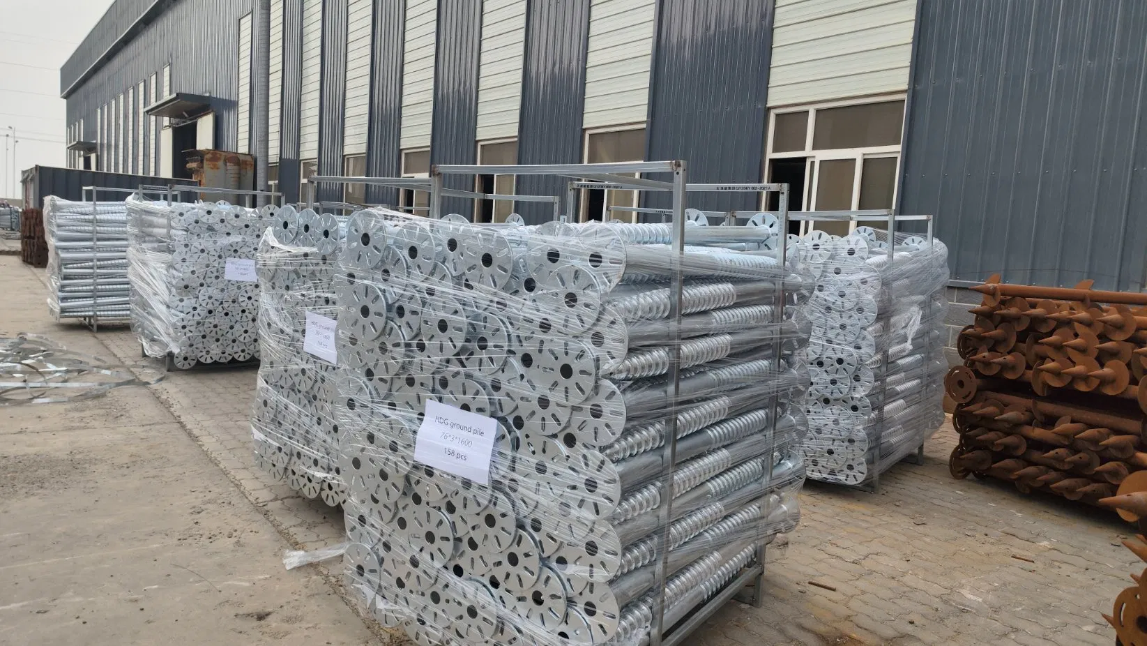 Cxgl-Earth Screw Pile High Quality Foundation Anchor Ground Screw