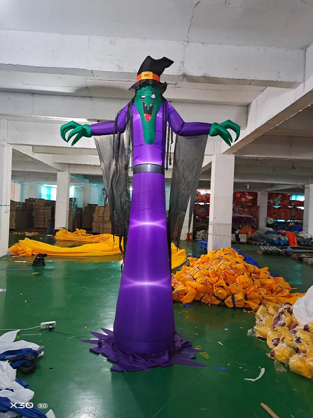 Boyi Inflatable Pumpkin Ghost Decoration Inflatable Halloween Decoration