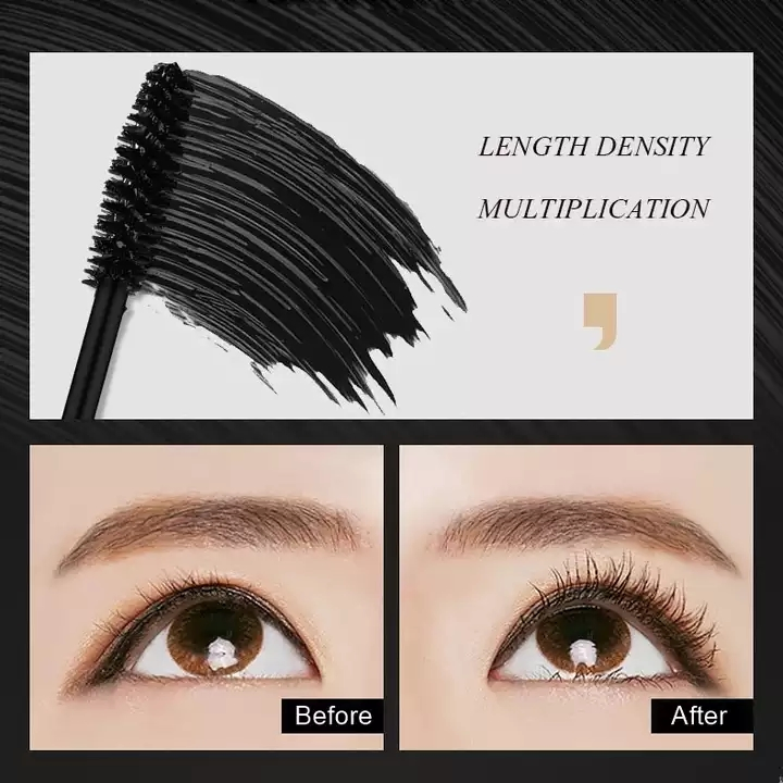 Wholesale Eyelash Maskara Waterproof Smudge-Proof Long-Lasting Vegan Long Lasting Curly Makeup Mascara