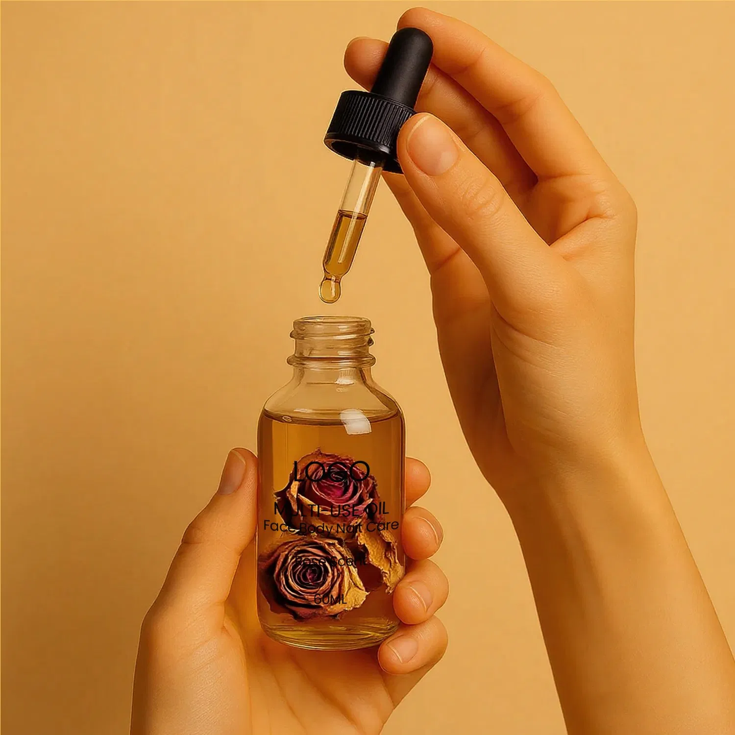 OEM Multi-Purpose Rose Oil: Anti-Bacterial, Skin Rejuvenation, Muscle/Joint Relax, Aromatherapy Disinfection