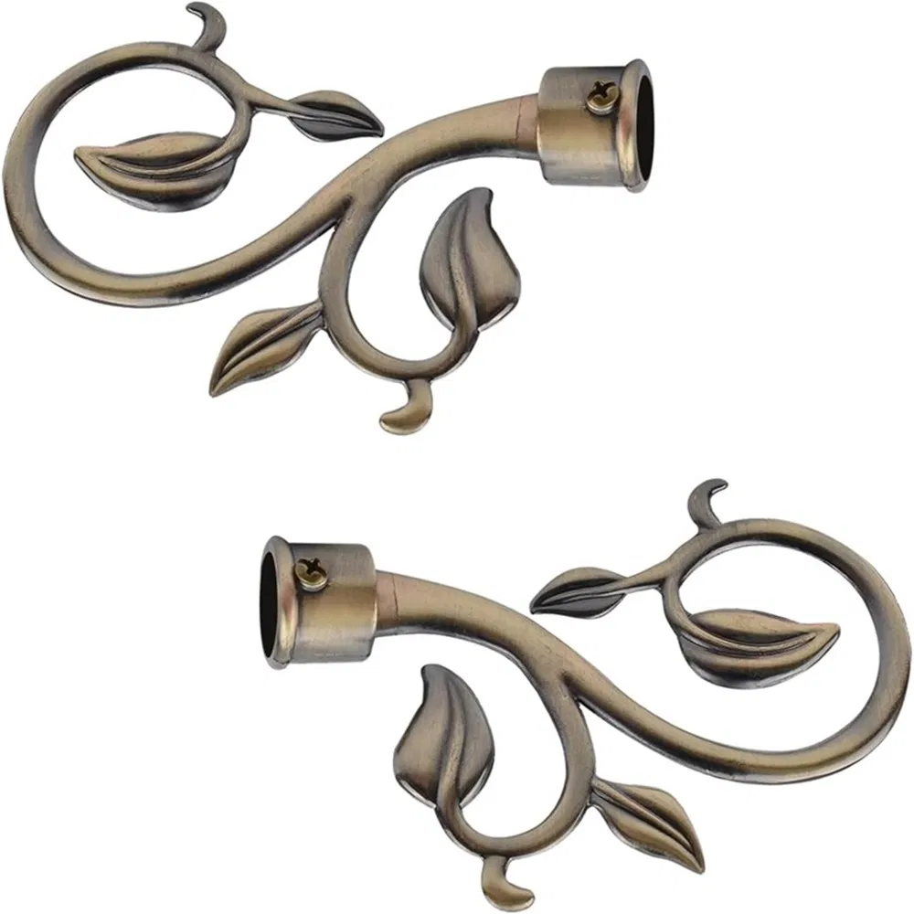 Window Curtain Rod with Aluminium End Cap