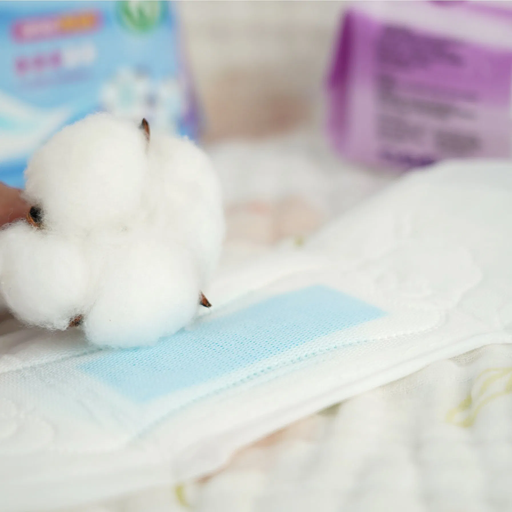 Wholesale Day Use Period Sanitary Napkin Organic Sanitary Pad for Women