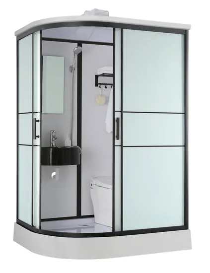 Walk in Shower Enclosure All in One Bathroom Prefab Toilet Bathroom