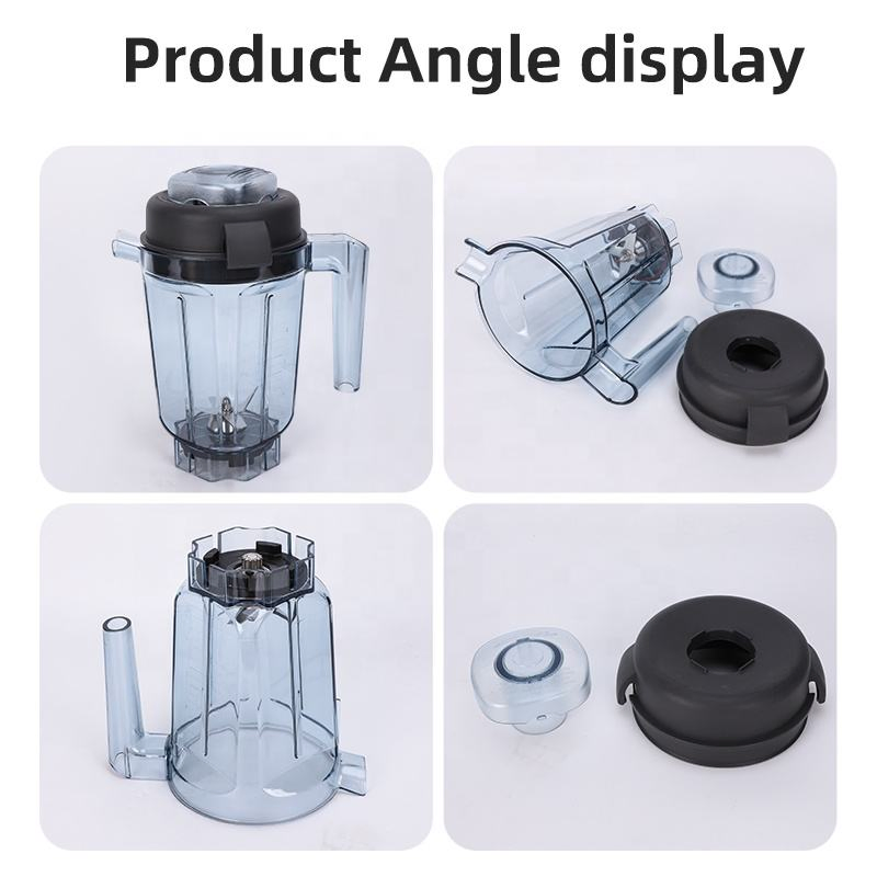 Vitamx 32oz Plastic Jar with Lid, Blade and Gear, Replacement for Blender