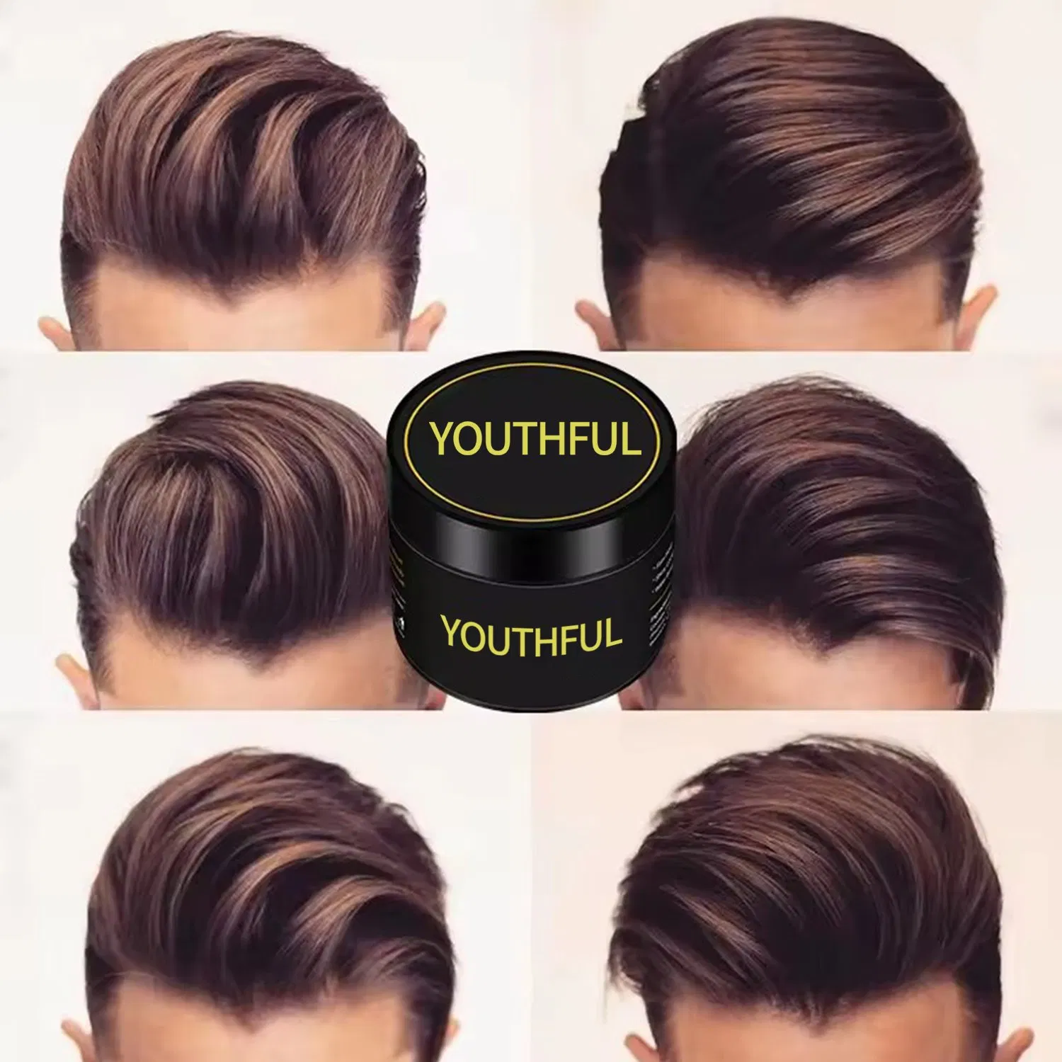 Water Base Strong Firm Hold Matte Men Hair Pomade Wax