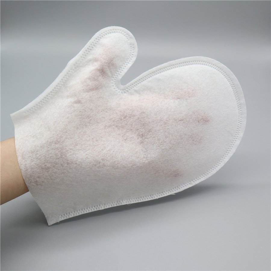 Hot Sale Disposable Body Washing Nonwoven Gloves